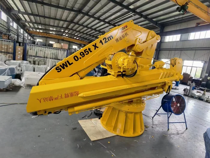 Foldable Knuckle Boom Crane